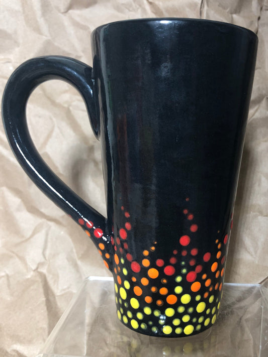 16 oz flame mug